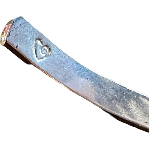 Brighton Serenity Silver Tone Prayer Cuff Bracelet - Picture 3 of 6